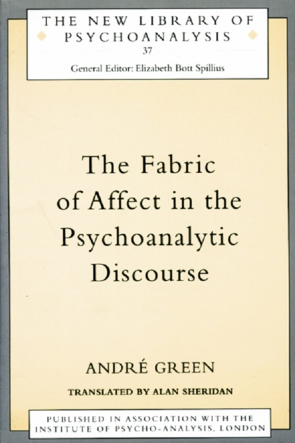 The Fabric of Affect in the Psychoanalytic Discourse, EPUB eBook