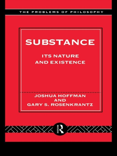 Substance : Its Nature and Existence, PDF eBook