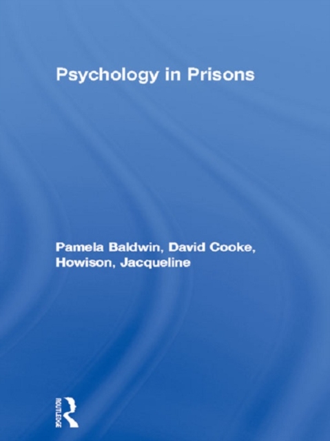 Psychology in Prisons, PDF eBook