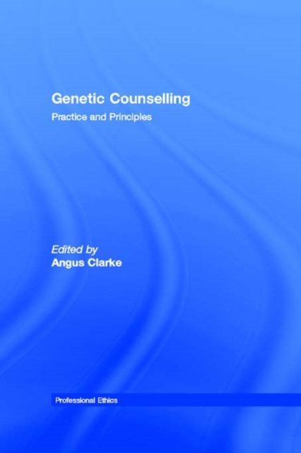 Genetic Counselling : Practice and Principles, EPUB eBook