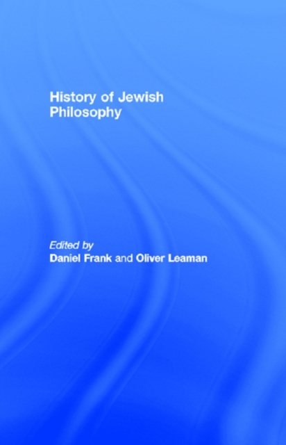 History of Jewish Philosophy, EPUB eBook