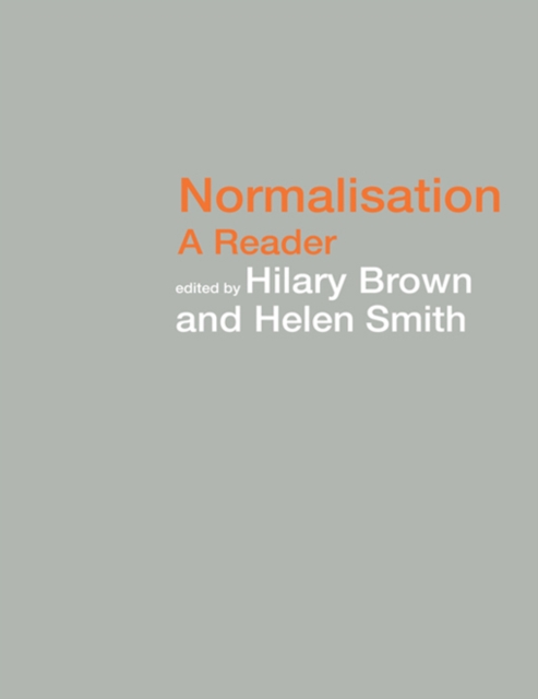 Normalisation : A Reader, PDF eBook