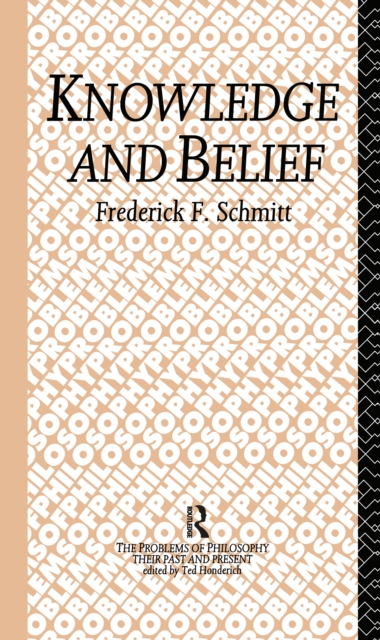 Knowledge and Belief, PDF eBook