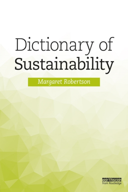 Dictionary of Sustainability, EPUB eBook