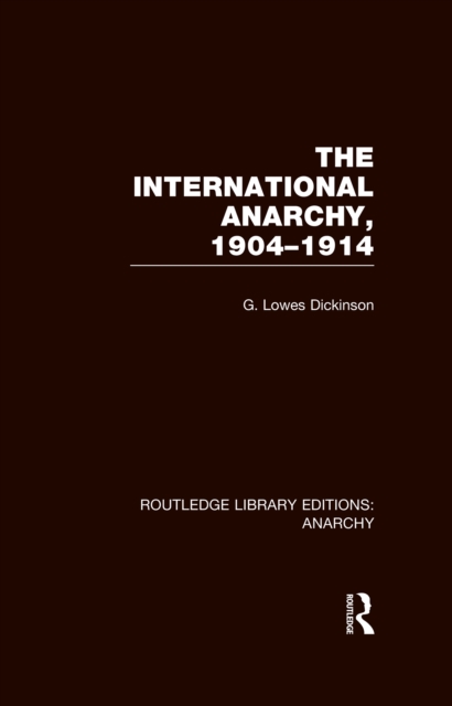 The International Anarchy (RLE Anarchy), PDF eBook