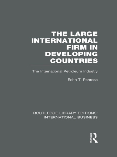 The Large International Firm (RLE International Business), EPUB eBook