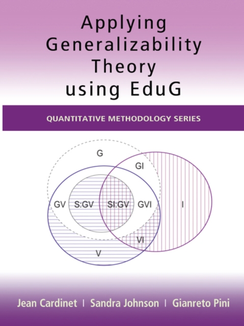 Applying Generalizability Theory using EduG, EPUB eBook