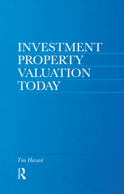 Investment Property Valuation Today, EPUB eBook