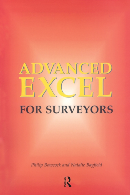 Advanced Excel for Surveyors, EPUB eBook