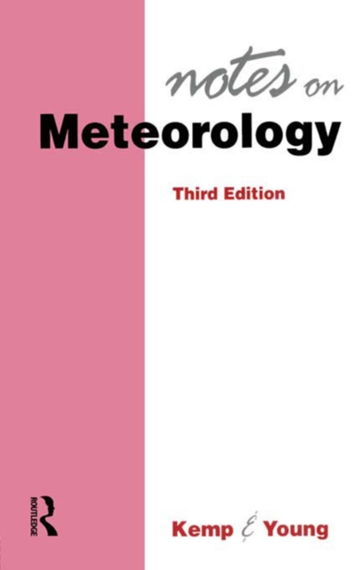 Notes on Meterology, PDF eBook