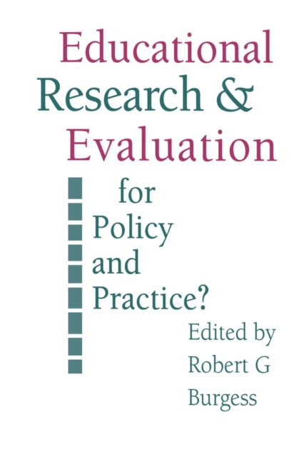 Education Research and Evaluation: For Policy and Practice?, PDF eBook