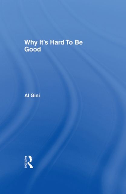 Why It's Hard To Be Good, PDF eBook
