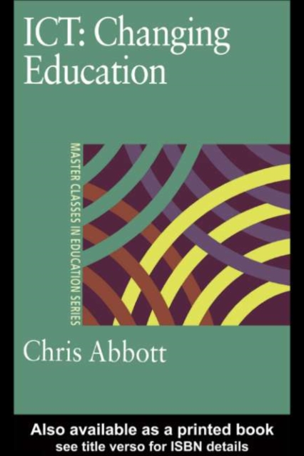 ICT: Changing Education, PDF eBook