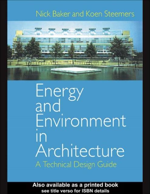 Energy and Environment in Architecture : A Technical Design Guide, PDF eBook