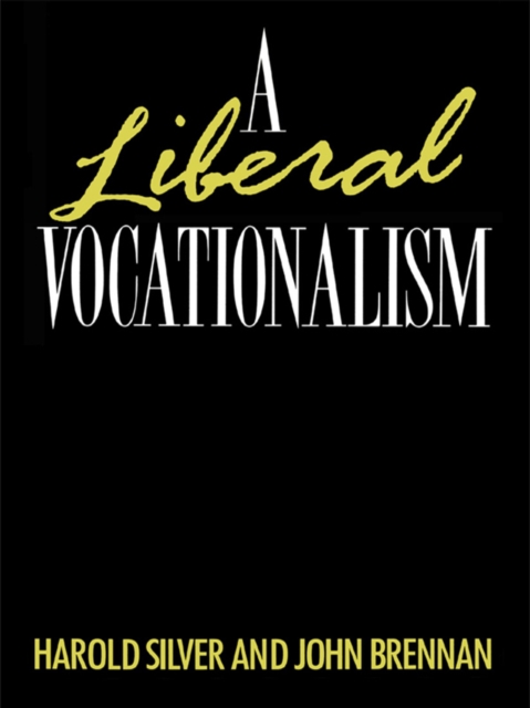 A Liberal Vocationalism, EPUB eBook