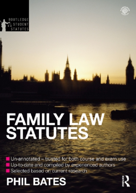 Family Law Statutes, PDF eBook