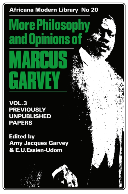 More Philosophy and Opinions of Marcus Garvey, EPUB eBook