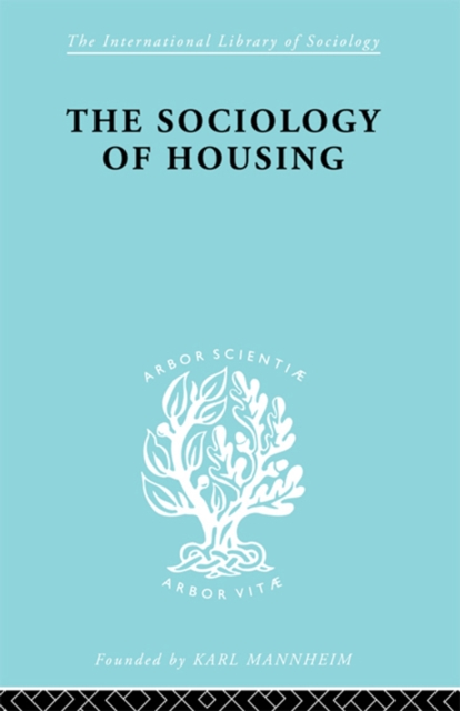 Sociology Of Housing   Ils 194, EPUB eBook