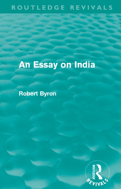 An Essay on India (Routledge Revivals), EPUB eBook