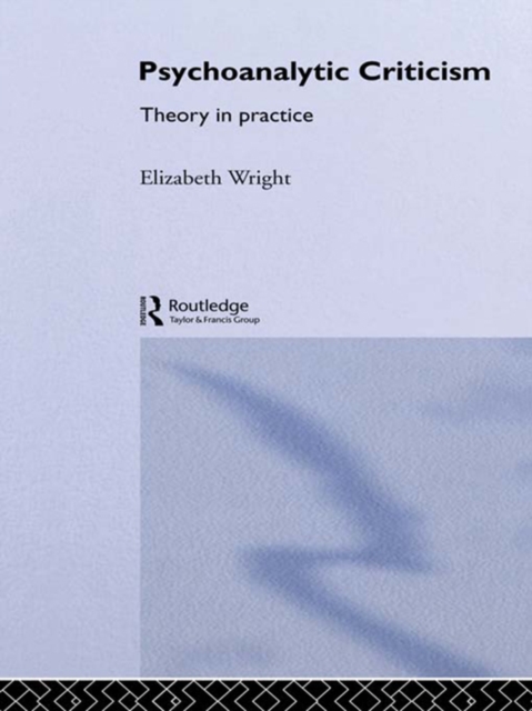 Psychoanalytic Criticism, EPUB eBook