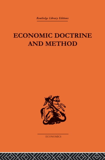 Economic Doctrine and Method, PDF eBook