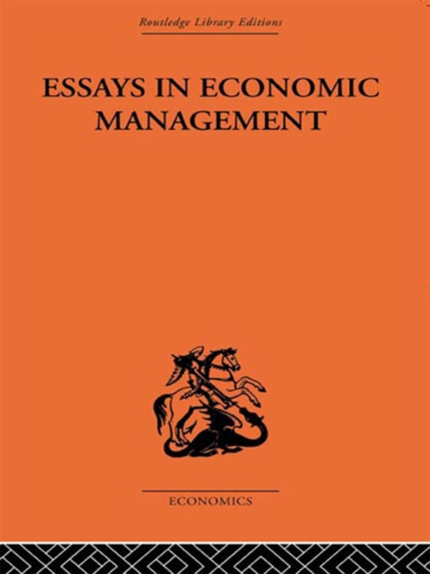 Essays in Economic Management, EPUB eBook