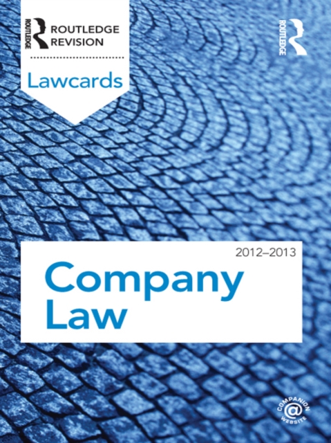 Company Lawcards 2012-2013, PDF eBook