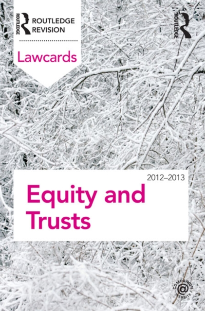 Equity and Trusts Lawcards 2012-2013, PDF eBook