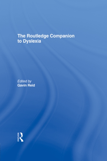The Routledge Companion to Dyslexia, EPUB eBook