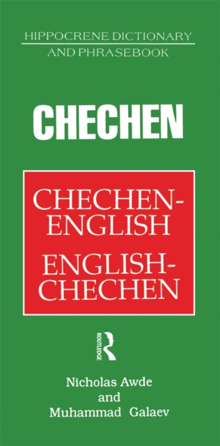 Chechen-English English-Chechen Dictionary and Phrasebook, EPUB eBook