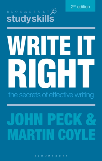 Write it Right : The Secrets of Effective Writing, EPUB eBook