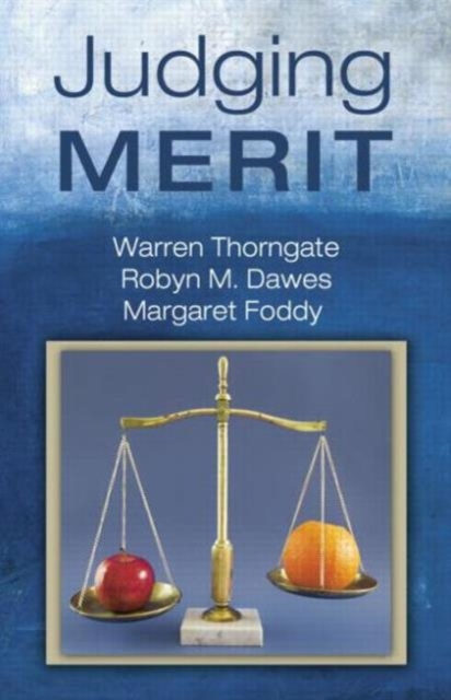 Judging Merit, Paperback / softback Book