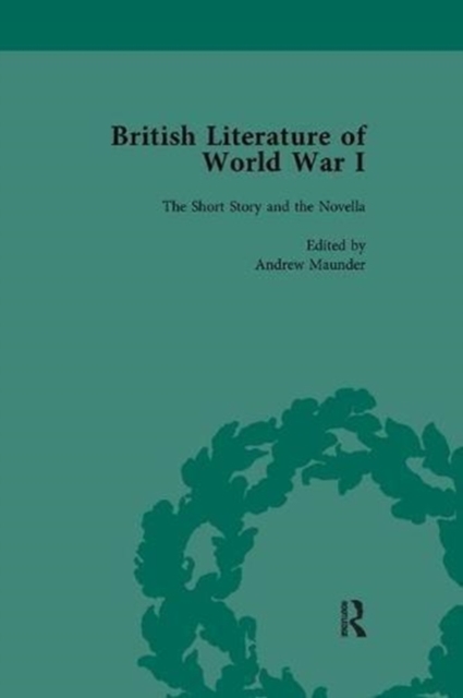 British Literature of World War I, Volume 1, Paperback / softback Book
