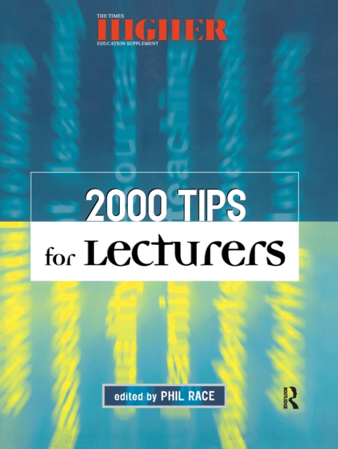 2000 Tips for Lecturers, Hardback Book