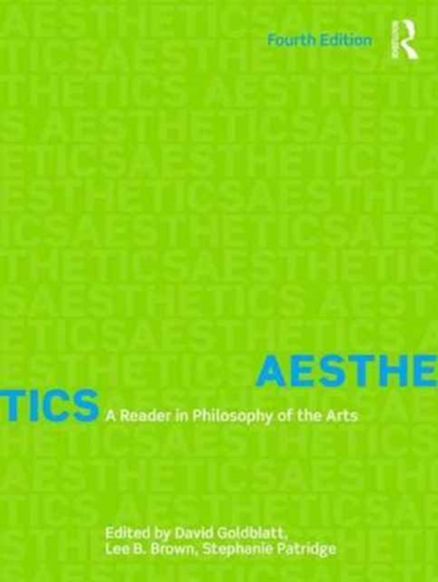 Aesthetics : A Reader in Philosophy of the Arts, Paperback / softback Book