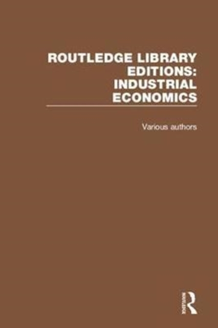 Routledge Library Editions: Industrial Economics, Multiple-component retail product Book