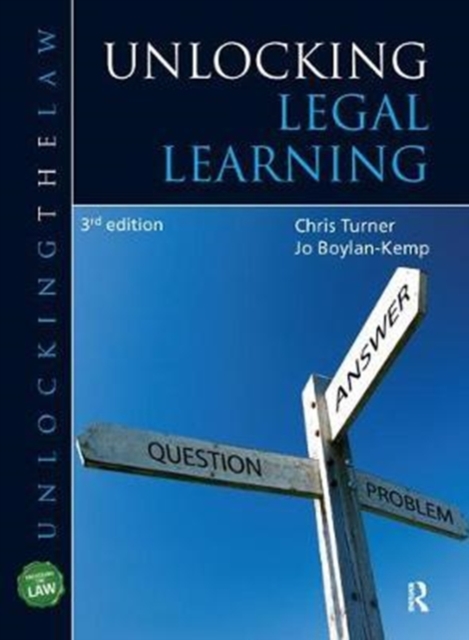 Unlocking Legal Learning, Hardback Book
