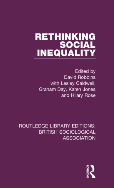 Rethinking Social Inequality, Hardback Book