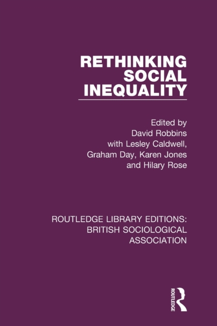Rethinking Social Inequality, Paperback / softback Book