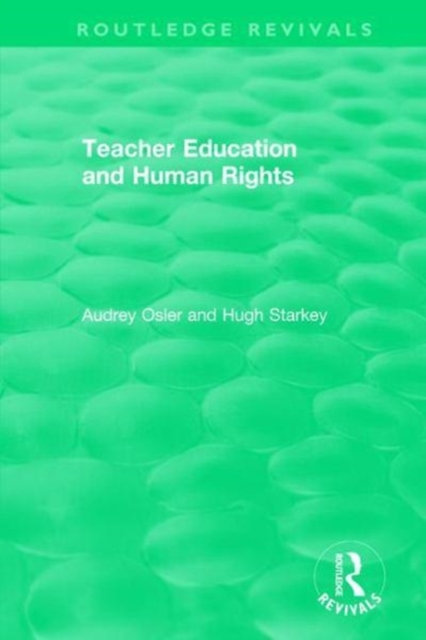 Teacher Education and Human Rights, Hardback Book
