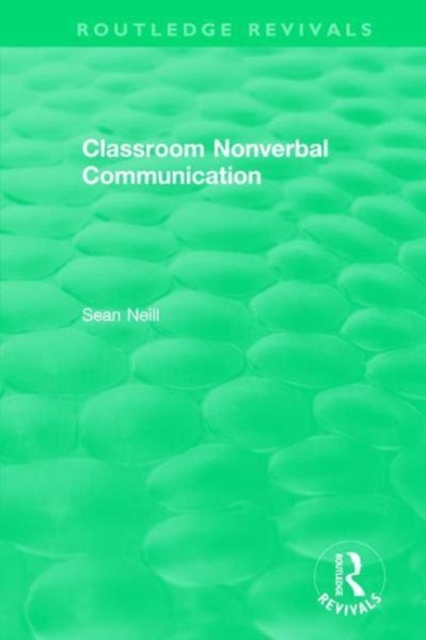 Classroom Nonverbal Communication, Hardback Book