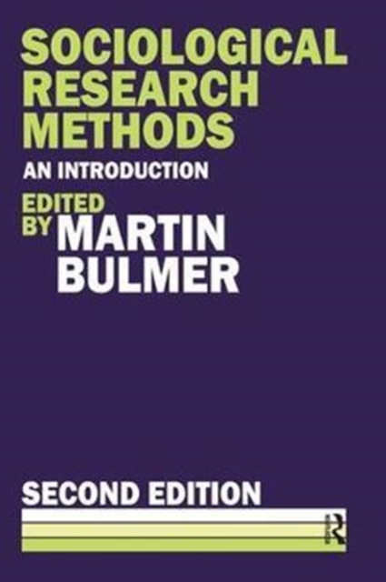 Sociological Research Methods, Hardback Book