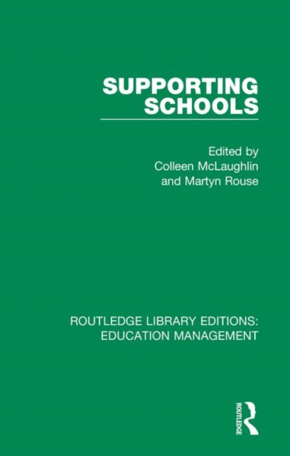 Supporting Schools : Advisory Worker's Role, Paperback / softback Book