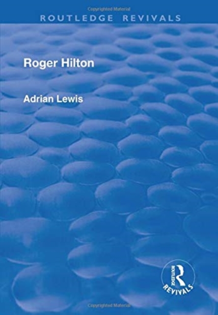 Roger Hilton, Hardback Book