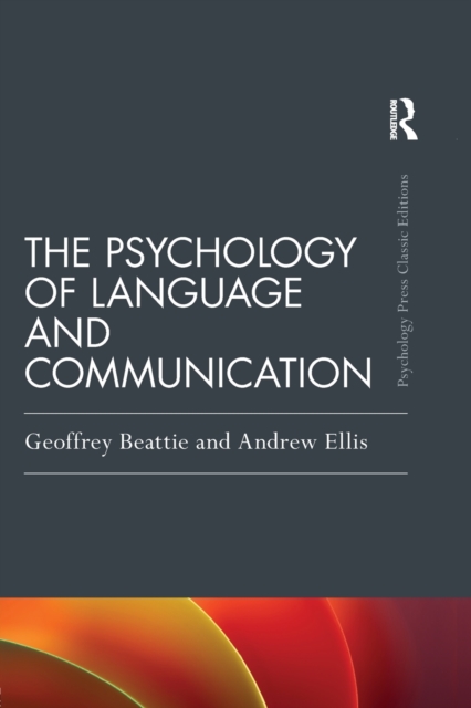 The Psychology of Language and Communication, Paperback / softback Book