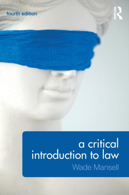 A Critical Introduction to Law, Paperback / softback Book