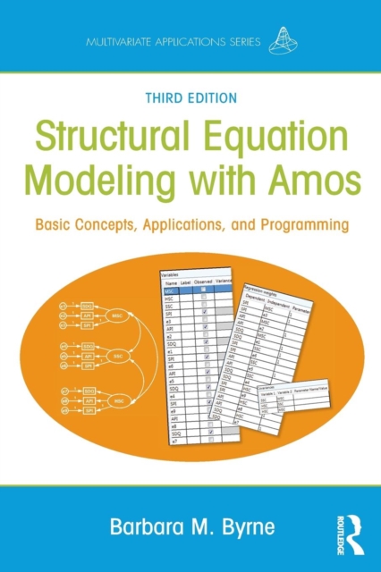 Structural Equation Modeling With AMOS : Basic Concepts, Applications, and Programming, Third Edition, Paperback / softback Book