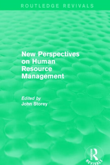 New Perspectives on Human Resource Management (Routledge Revivals), Paperback / softback Book