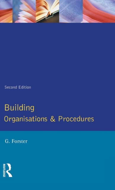 Building Organisation and Procedures, Hardback Book