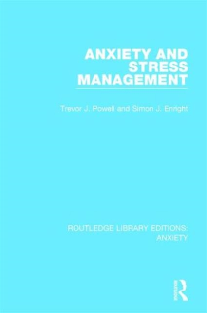 Anxiety and Stress Management, Hardback Book